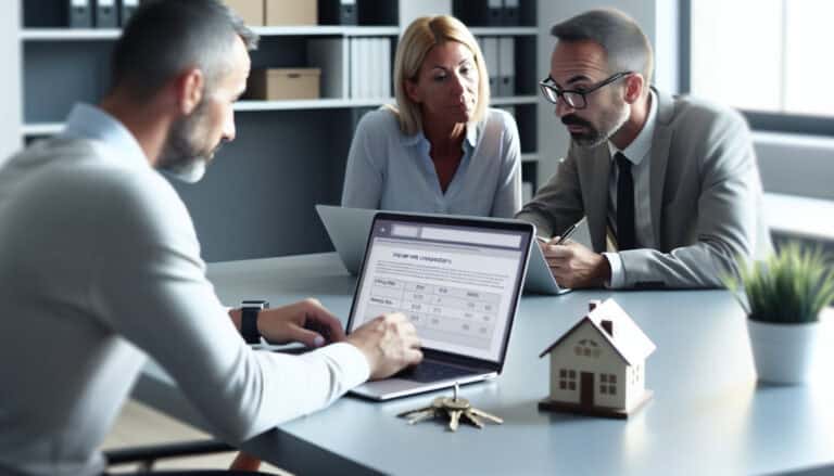 mortgage broker meeting with borrowers